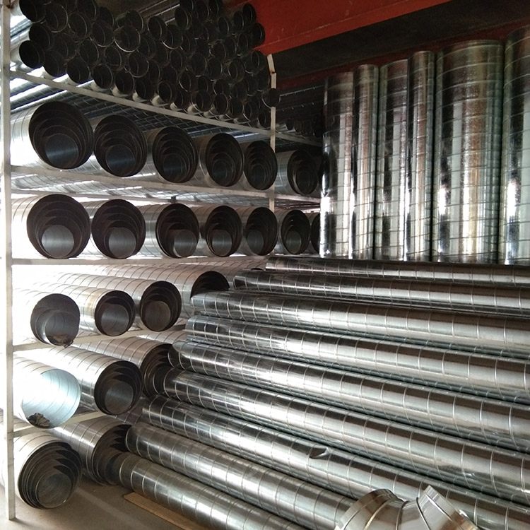 雙層保溫螺旋風管安裝